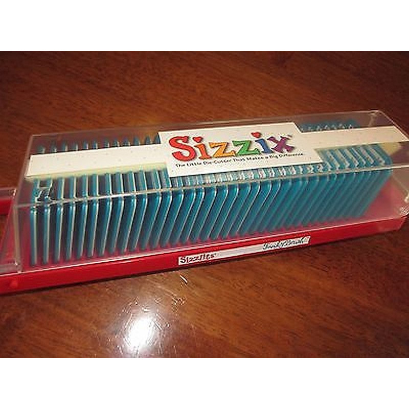 Fustella Sizzix Alfabeto Sizzlits Funky Brush