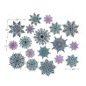 Fustella Sizzix Framelits Swirly Snowflakes by Tim Holtz