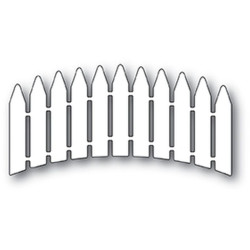 Fustella metallica Memory Box Curved Picket Fence