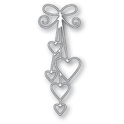 Fustella metallica Memory Box Ribbon Hearts