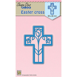 Fustella metallica Nellie's Choice Easter Cross