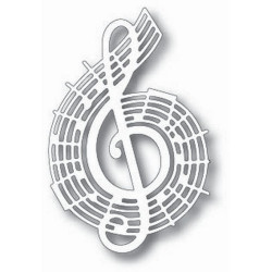 Fustella metallica Tutti Designs Treble Clef