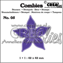 Fustella timbro Crealies Flower A large 05