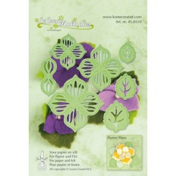 Fustella metallica Leane Creatief Multi Flower 002