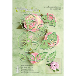 Fustella metallica Leane Creatief Multi Flower 005