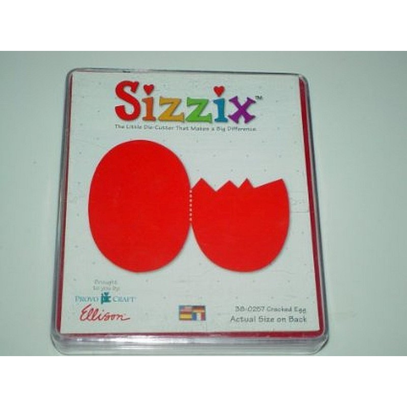 Fustella Sizzix Bigz Uovo rotto