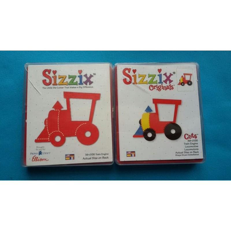 Fustella Sizzix Bigz Locomotiva treno