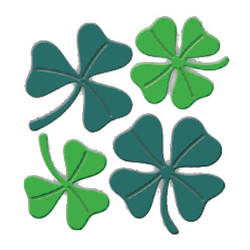 Fustella metallica Shamrock Set