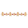 Fustella Sizzix Decorative Strip Gingerbread con cuori