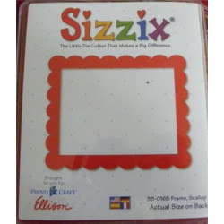 Fustella Sizzix Bigz Cornice Scllop smerli