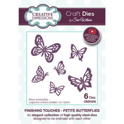 Fustella metallica Creative Expressions Petite Butterflies