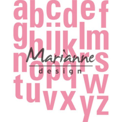 Fustella metallica Marianne Design Collectables Alphabet XXL