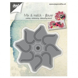 Fustella metallica Joy! Crafts Cutting & Embossing Mix & Match Bloem