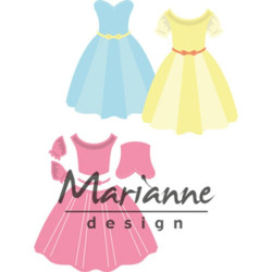 Fustella metallica Marianne Design Collectables Dress