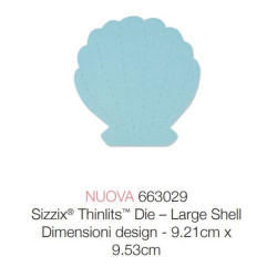 Fustella Sizzix Thinlits Large Shell