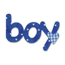 Fustella Sizzix Boy con cuore 2