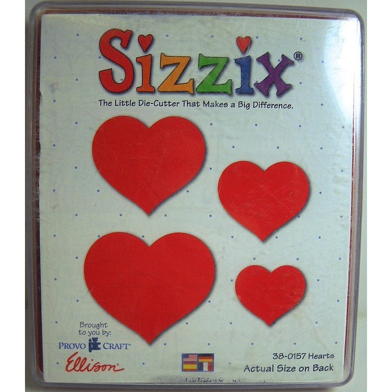 Fustella Sizzix Bigz Cuori