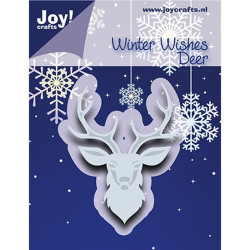 Fustella metallica Joy! Crafts Cutting & Embossing Deer head