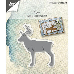 Fustella metallica Joy! Crafts Cutting & Embossing Deer