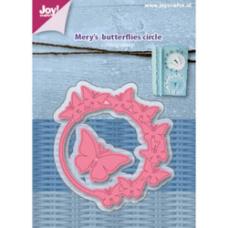 Fustella metallica Joy! Crafts Cutting stencils - Mery butterfly