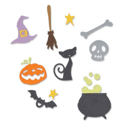 Fustella Sizzix Thinlits Halloween Set by My Life