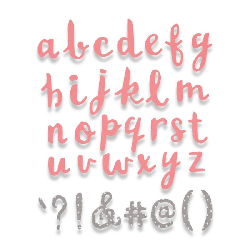 Fustella Sizzix BIGz XL Alphabet