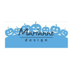 Fustella metallica Marianne Design Creatables border with pumpkins