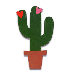 Fustella Sizzix Bigz Cactus by Samantha Barnett