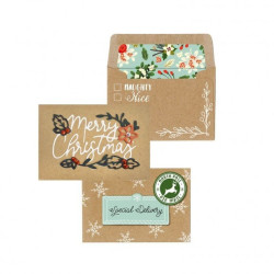 Fustella Sizzix Framelits die set with stamps envelope liners mini