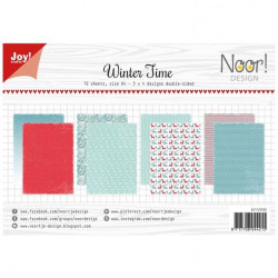 Carta da scrapbooking Joycrafts Paper Set A4 Wintertime