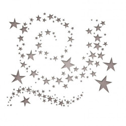 Fustella Sizzix Thinlits swirling stars