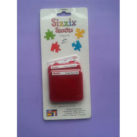 Fustella Sizzix Sizzlits Puzzle set