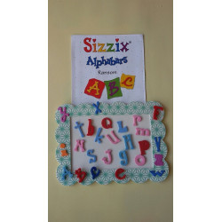 Fustella Sizzix Ransom Alphabet Set