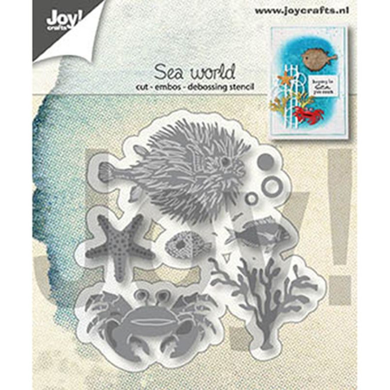 Fustella metallica Joy! Crafts Cutting & Embossing Sea World