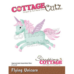 Fustella metallica Cottage Cutz Flying Unicorn