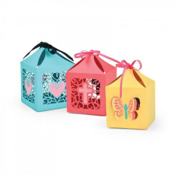 Fustella Sizzix Thinlits Butterflies and cross box special edition