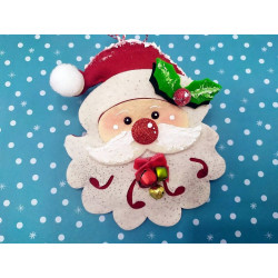 Fustella XL Viso Babbo Natale