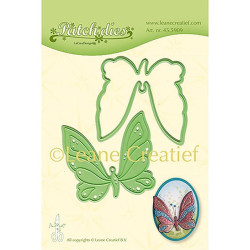 Fustella metallica Leane Creatief patch butterfly