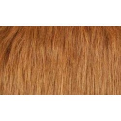 Barba marrone scuro peluche 25x35