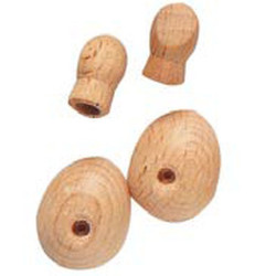 Set mani e piedi di legno 19x15 e 18x11 mm