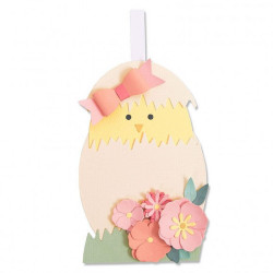 Fustella Sizzix Thinlits Hatching egg