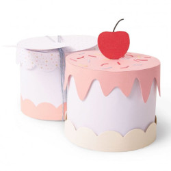 Fustella Sizzix Thinlits set 11pk cake box