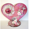 Joy Crafts Cuore con pallina 5 cm