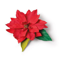 Fustella Sizzix Thinlits elegant poinsettia