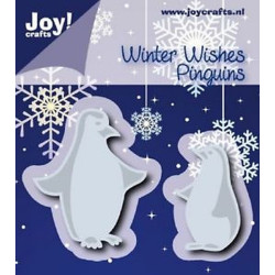 Fustella metallica Joy! Crafts Cutting & Embossing Penguin winter