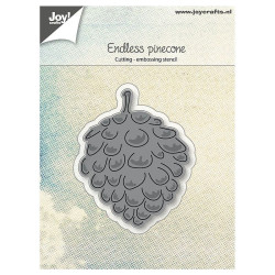 Fustella metallica Joy! Crafts Cutting & Embossing Endless pinecone