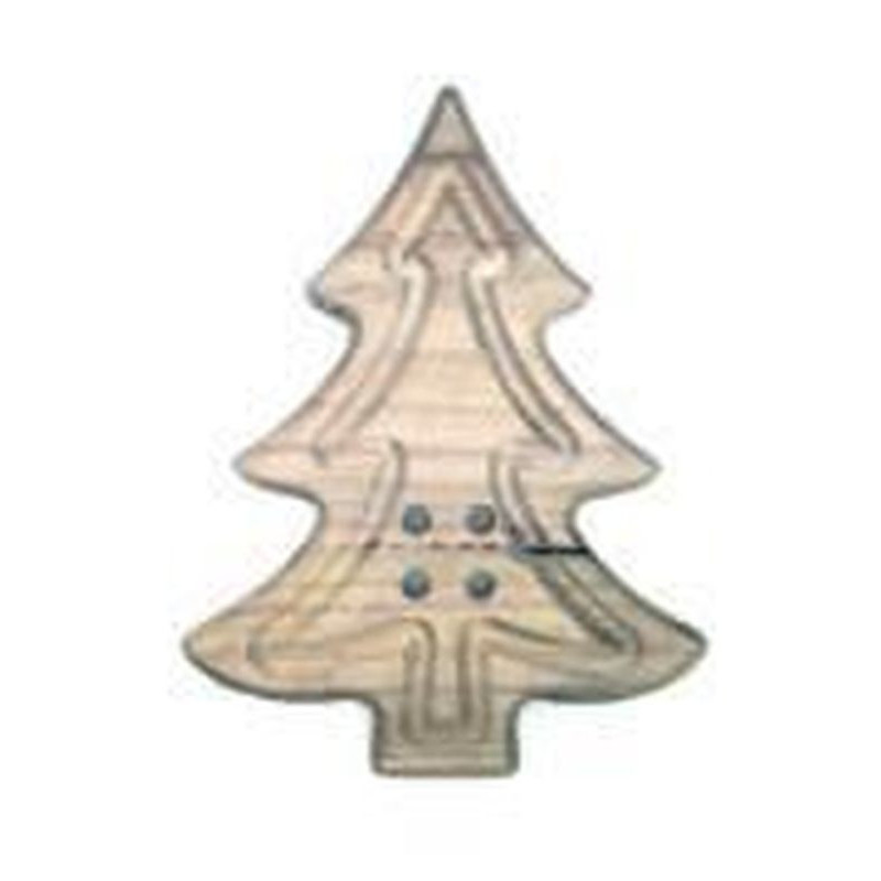 Bottone albero in legno h29 cm Sbottonati