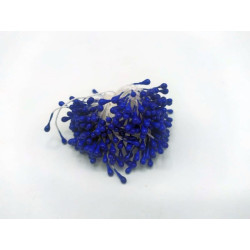 Mazzetto di pistilli colore blu 1,5 mm 300 pezzi