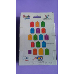 Fustella Sizzix Doodle Tag set numeri e segni