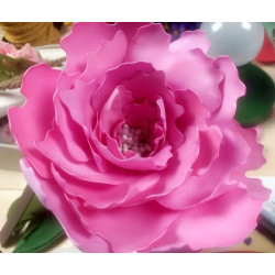 Foamiran per fiori foglio 35x30 cm spessore 1mm colore selezionabile